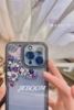 jieboom原创品樱花，水钻鱼尾定制手机壳，适用于苹果iphone14promax