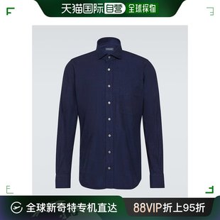 香港直邮潮奢thomsweeney男士棉质牛津衬衫，004121
