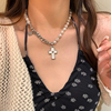 FANTAI珍珠十字架项链轻奢小众2023年男高级设计女夏季网红BM