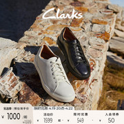 clarks其乐un系列男士，小白鞋春夏街头潮流，舒适运动鞋休闲滑板鞋