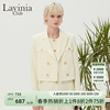 Lavinia白色西装外套女小个子2024秋小众气质短款西服J31W101