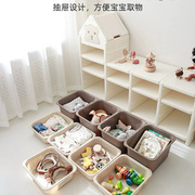 玩美熊儿童玩具收纳架收纳柜置物架储物柜宝宝玩具架整理柜大容量