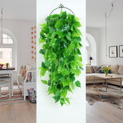 仿真绿萝壁挂绿植吊兰阳台客厅，墙壁假花装饰吊篮，藤条塑料绿叶藤蔓