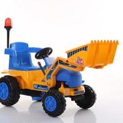电动挖掘机可坐程骑四轮车具 工可铲玩1-6Q岁儿童脚踏挖土机