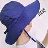 upf50+大童帽子男女夏天防晒紫外线，大沿可调节亲子速干超薄渔夫帽