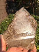 天然巴西茶水晶标本骨干原石摆件 古老水晶宝石 一物一图