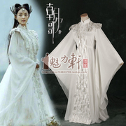 白色仙女影视剧同款服装影楼新主题女士古装朝歌胡仙儿古代汉服装