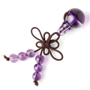 6~12mm紫水晶三通，佛头套装散珠配件diy菩提，佛珠手串搭配饰圆形珠