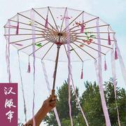 装饰油古装杭州伞儿童纸伞，遮阳小伞成人，照相女童汉服实用工艺宫。