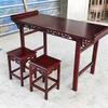 新中式明清实木仿古课桌椅国学，桌书画书法桌凳子支持定制
