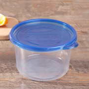 一次性打包碗916ml塑料透明碗餐盒圆形带盖水果捞盒饭盒商用