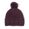 2022年秋冬季女式毛线帽百搭户外护耳帽韩版洋气纯色针织球球帽子