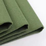 绿色涤棉帆布防尘布料工业帆布，布料帐篷叠被子，加厚帆布面料防潮