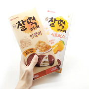 韩国乐天巧克力派打糕150g糯米，滋饼干夹心麻薯糕点心零食