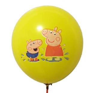 婴儿气球绑手绑腿飘空摆摊可以飞的轻汽球儿童彩色卡通超大防爆