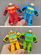 奥特变形侠曼机甲变形玩具可动关节人偶超人汽车机器人拼装男孩