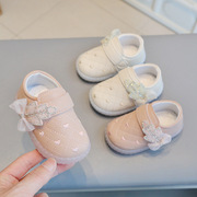 童公主鞋婴儿鞋子软底，0-1-2岁可爱单鞋女春秋宝宝学步鞋小皮鞋