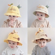 宝宝帽子薄款春秋季男女童，可爱超萌儿童卡通，盆帽洋时尚百搭渔夫帽