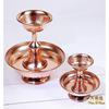 尼泊尔工艺红铜手工护法杯供水杯，净水碗纯铜圣水杯供杯紫铜大小号