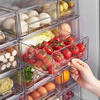 冰箱收纳盒抽屉式整理盒食物冷冻储物保鲜盒水果通用冷藏鸡蛋盒
