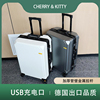 CHERRY&KITTY旅行拉杆箱女男学生大容量24行李箱结实耐磨密码