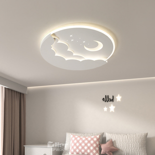 卧室吸顶灯现代简约个性创意主卧次卧房间餐厅奶油风中山灯具