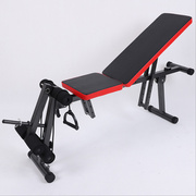 多功能健身器材 家用卧推凳 室内可折叠仰卧起坐板哑铃凳 健腹器