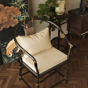 新中式椅垫坐垫靠枕抱枕实木茶桌，椅子太师椅圈椅，红木茶室沙发坐垫