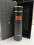 李宁赞助中国代表团水杯运动水壶不锈钢保温水杯智能温度控制保温