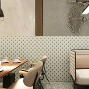 尚梅港式冰室茶餐厅网红店复古陶瓷马赛克瓷砖厨房卫生间阳台地砖