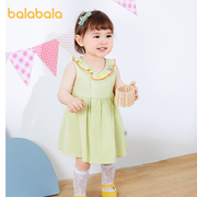 巴拉巴拉婴儿连衣裙女童裙子宝宝公主裙夏装国风时尚甜美时髦可爱