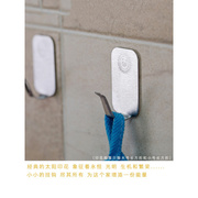 。3M粘胶方形黏钩日本KM不锈钢洗手间办公室防水无痕强力承重持久