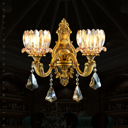 澳米铸造铜灯壁灯客厅卧室餐厅双头壁灯欧式铜壁灯翻砂铜单头壁灯