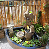 户外假山流水喷泉鱼缸摆件水景阳台庭院花园布置装饰造景景观鱼池