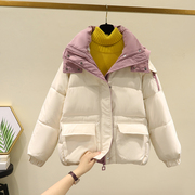 羽绒棉服女短款2023年韩版宽松小棉袄面包服加厚棉衣冬季外套