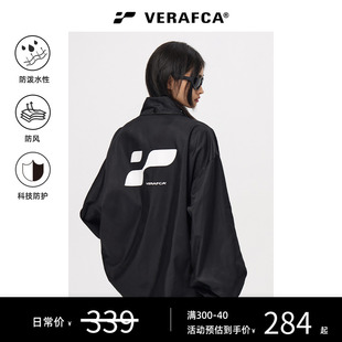 vfcverafca结构，logo冲锋衣男春秋季潮牌外套户外运动防风衣夹克