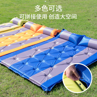公狼户外防潮野i餐垫自动充气垫，单人超轻加宽加厚5cm帐篷睡垫双人
