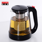 金美莱欧式泡茶壶滤茶耐热玻璃茶壶，防炸耐高温花茶壶套装家用茶具