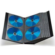 日本sanwa光盘包文件夹式cd，收纳册碟片盒蓝光，dvd光碟收纳盒cd包