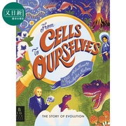 从细胞到我们fromcellstoourselves英文原版儿童，科普绘本自然科学知识，图画书精装进口儿童读物7岁以上又日新