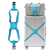 十字交叉带捆绑带行李箱旅行箱打包带多功能弹力加厚耐磨托运扎带