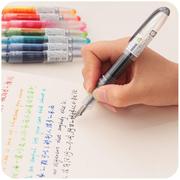 日本pilot百乐元气小钢笔透明迷你spn-20f彩色钢笔小学生入门练字
