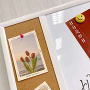 清朗 白板软木板组合板挂式家用留言板磁性小白板写字板照片墙办