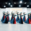 少数民族服装蒙古舞蹈，演出服套装现代民族风，蒙古舞蹈服女鸿雁
