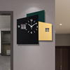 钟表挂钟客厅家用艺术现代简约挂表设计师抽象餐厅挂墙装饰石英钟