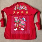 薄款背巾传统背袋四季卡通宝宝贵州云贵川婴儿裹被背带刺绣花