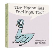  英文原版 莫·威廉斯鸽子系列之鸽子闹情绪 The Pigeon Has Feelings Too 低幼亲子性格启蒙纸板书