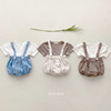 ins韩版23夏季婴幼儿洋气套装宝宝，纯棉包屁背带，连体短裤t恤两件套