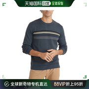香港直邮潮奢marinelayer男士胸部，条纹毛衣mly00ao