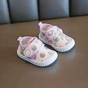 春秋0-1-4岁宝宝网鞋2男童软底透气学步鞋女宝宝防滑单鞋婴儿单鞋
